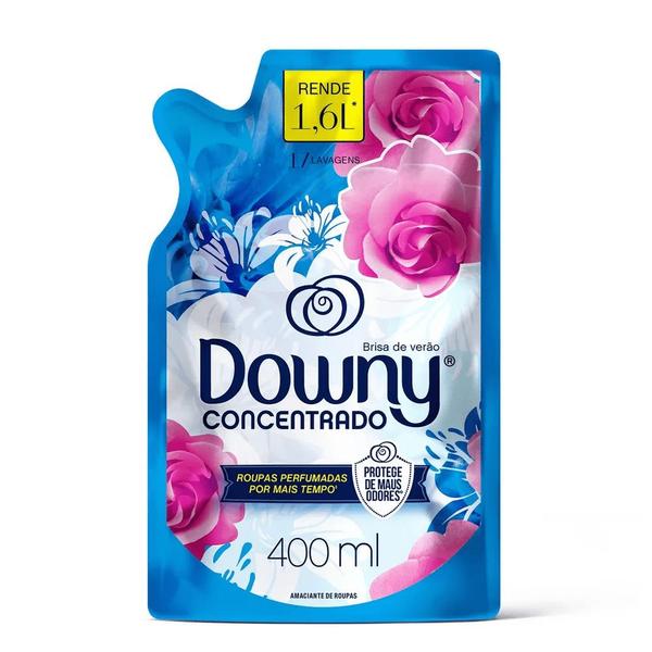 Imagem de Amaciante Concentrado Brisa de Verão Downy Sachê 400ML