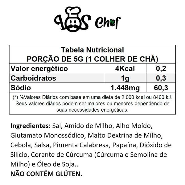 Imagem de Amaciante De Carne 1kg Tempero Churrasco Natural Premium