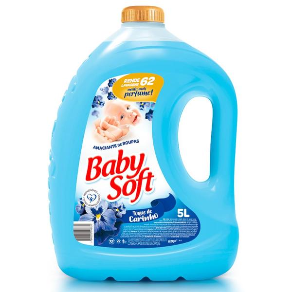 Imagem de Amaciante De Roupa Baby Soft Toque De Carinho 5 Litros