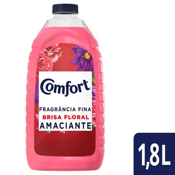 Imagem de Amaciante de Roupa Comfort Diluído Brisa Floral Fragrância Fina 1,8l