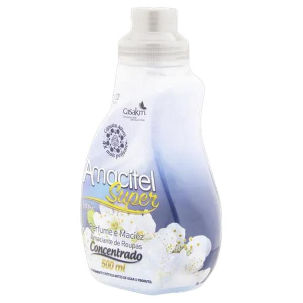 Imagem de Amaciante de Roupas Concentrado Amacitel Super Frasco 500ml