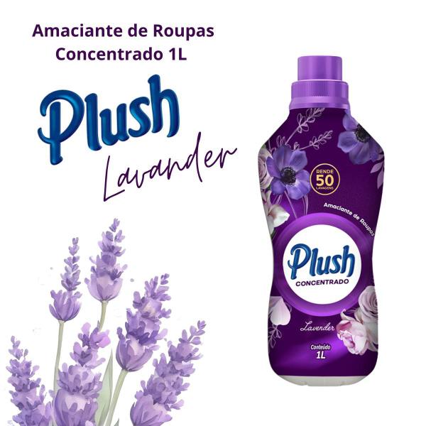 Imagem de Amaciante de Roupas Concentrado Lavender Plush Sanol 1L