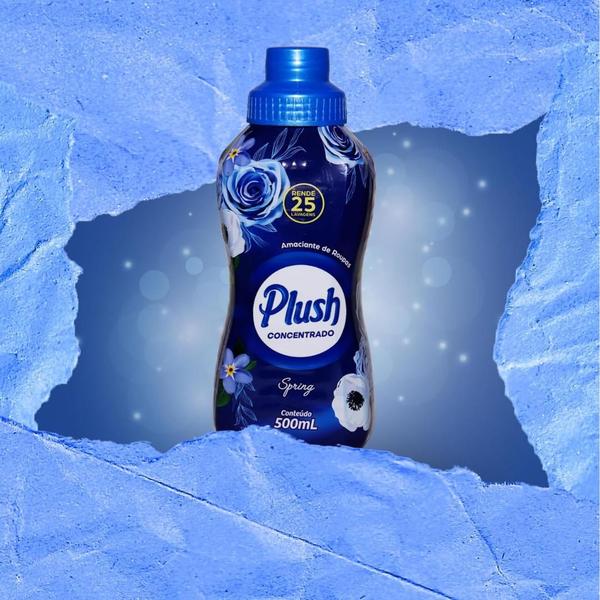 Imagem de Amaciante de Roupas Concentrado Spring 500ml Plush