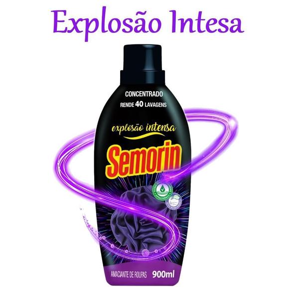 Imagem de Amaciante De Roupas Explosão Intensa Semorin 900Ml