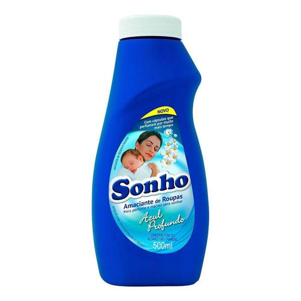 Imagem de Amaciante De Roupas Sonho Diluído Azul Profundo 500ml