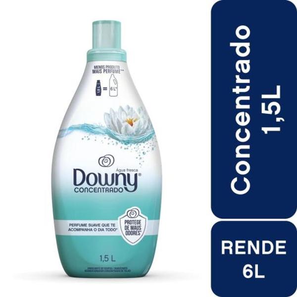 Imagem de amaciante  downy água fresca  1 litro e meio 1 unidade