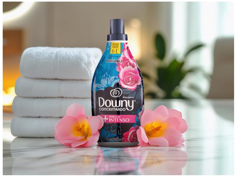Amaciante Downy Concentrado Brisa Intenso - 1,5L Imagem de Amaciante Downy Concentrado Brisa Intenso