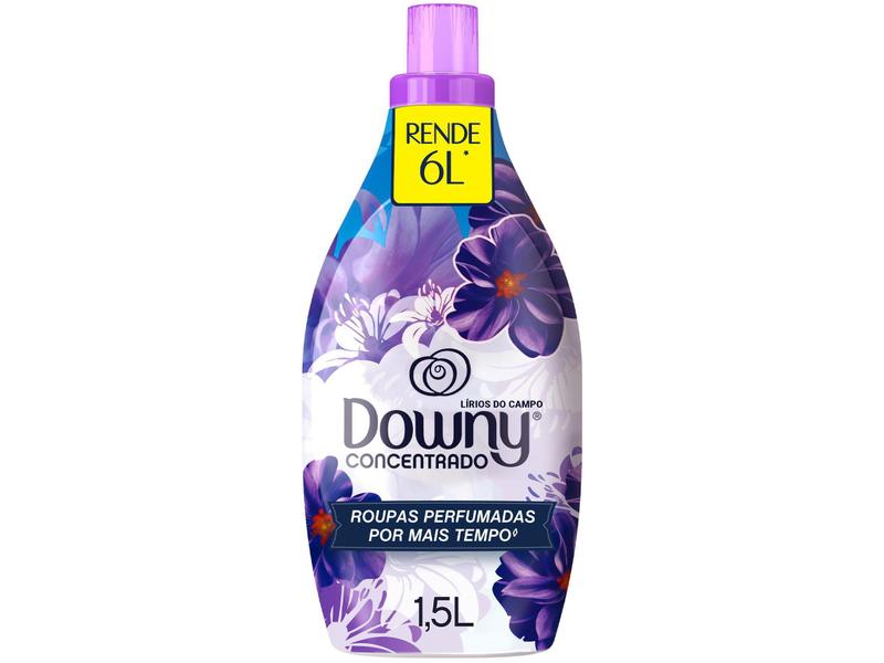 Amaciante Downy Concentrado Lírios do Campo 1,5L Amaciante Downy Concentrado Lírios do Campo 1,5L