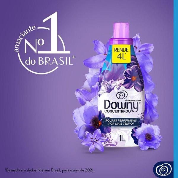 Imagem de Amaciante Downy Concentrado Lírios do Campo 1L