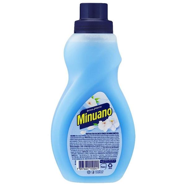 Imagem de Amaciante Minuano Brisa Macia 500ml - Embalagem com 12 Unidades