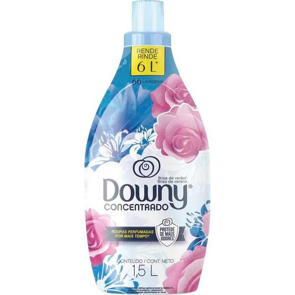 Imagem de Amaciante para Roupas Concentrado Downy Brisa de Verão Frasco com 1,5L