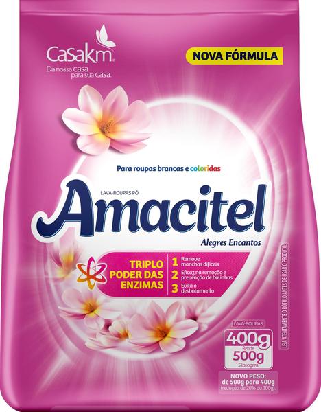 Imagem de Amacitel Sabao Em Po Alegres Encantos 400G