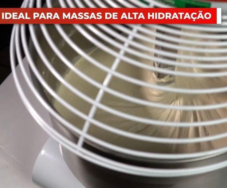 Imagem de Amassadeira de Pão Espiral 80 KG GPaniz 2 Velocidades 220v