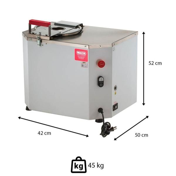 Imagem de Amassadeira Rápida Malta 7 Kg 1 Cv Monofásica 127v Tacho Em Inox E Batedor Em Ferro Fundido 3111145