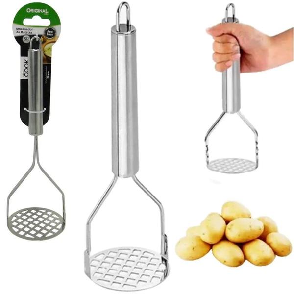 Amassado de Batata Cook - TOP - Esmagador de Batatas para fazer purê - Espremedor de batata Pure - PANAMI - Original Imagem de Amassado de Batata Cook - TOP - Esmagador de Batatas para fazer purê - Espremedor de batata Pure - PANAMI