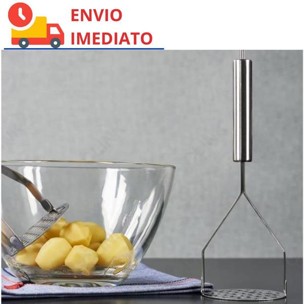 Imagem de Amassador Espremedor de Batatas Inox Fejão Legumes Purê