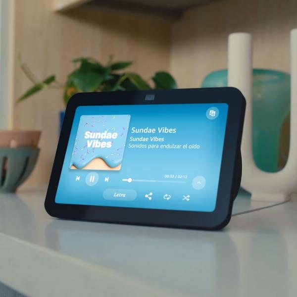 Imagem de Amazon Alexa  echo Show 8 preto 3 Geração com IA Assistente 