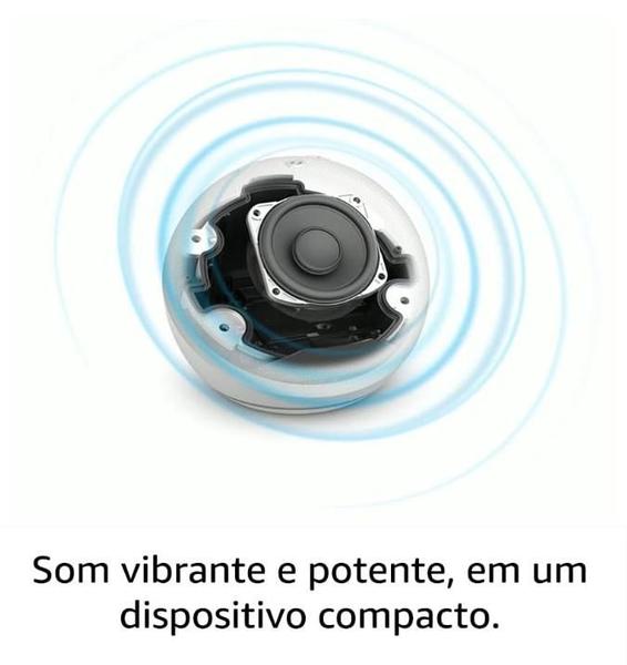 Imagem de Amazon Echo Dot 5ª Geração Branca  Alexa e Som Potente 