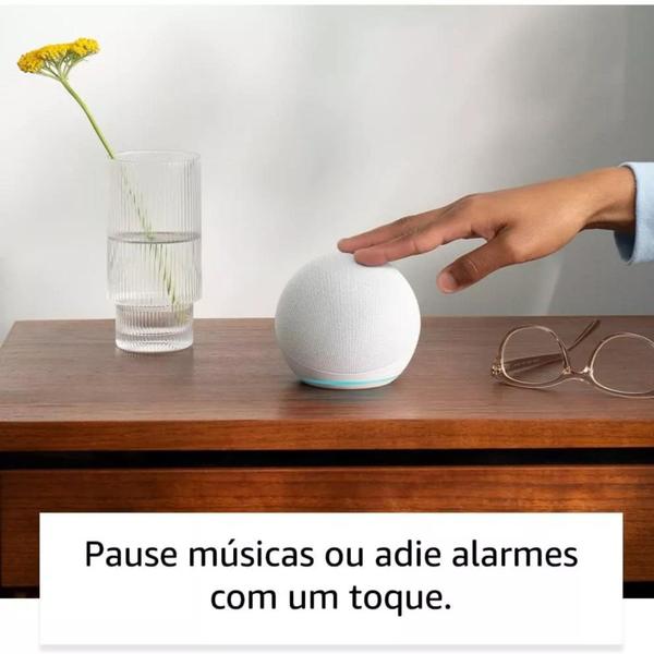 Imagem de Amazon Echo Dot 5th Gen com assistente virtual Alexa Original Lançamento