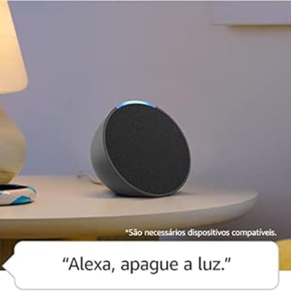 Imagem de Amazon Echo Pop Preto assitencite speaker