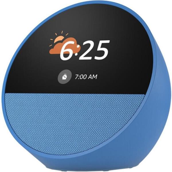 Imagem de Amazon Echo Spot Smart Com Relógio Alarme 2024 Azul