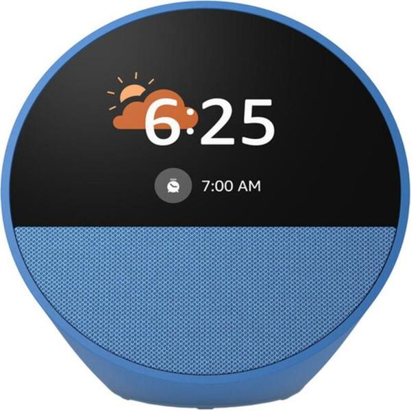 Imagem de Amazon Echo Spot Smart Com Relógio Alarme 2024 Azul