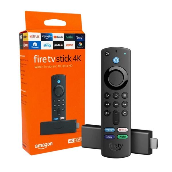 Imagem de Amazon Fire Stick 4k Preto 3 Geração Dual Band