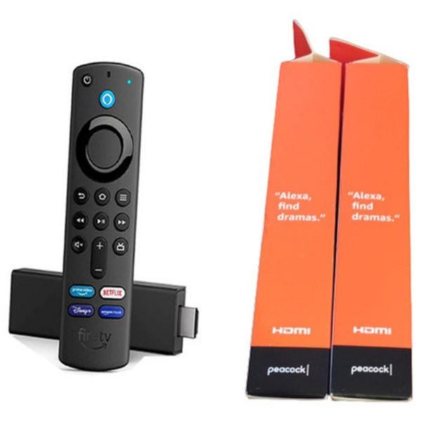 Imagem de Amazon Fire Stick 4k Wi-fi 6 Com Alexa Por Voz Inteligente preço de black