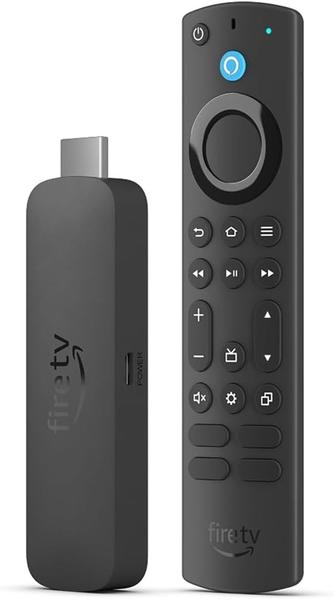 Imagem de Amazon Fire TV Stick 4K Max (modelo mais novo) suporte Wi-Fi 6E, 16 GB - Quad-core 2.0GHz