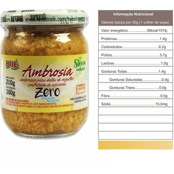 Imagem de Ambrosia Zero Hué 210G (3 Potes)