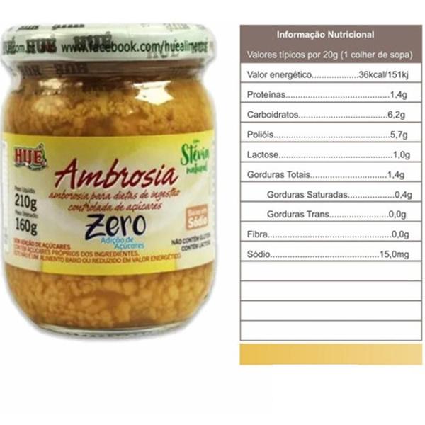 Ambrosia Zero Hué 210G - HUE Imagem de Ambrosia Zero Hué 210G