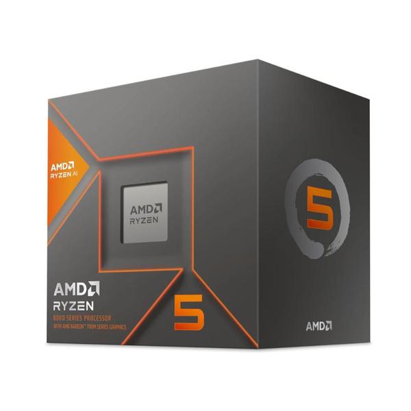 Imagem de AMD Ryzen 5 8600G - 6 Núcleos - 12 Threads - 4.3GHz (Turbo 5.0 GHz) - AM5 - 100-100001237BOX