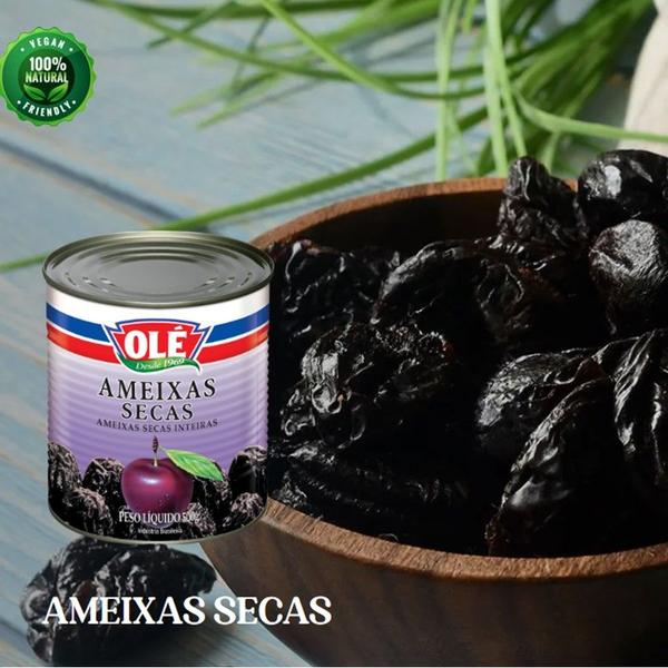 Imagem de Ameixa Seca Inteira Ole. Lata 500g