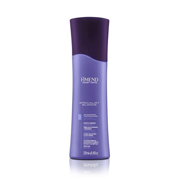 Amend Shampoo Matizador Specialist Blonde - 250ml Imagem de Amend Shampoo Matizador Specialist Blonde - 250ml