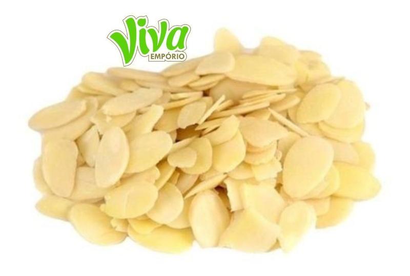 Amêndoa Laminada 1kg Americana Premium - Emporio Viva Imagem de Amêndoa Laminada 1kg Americana Premium