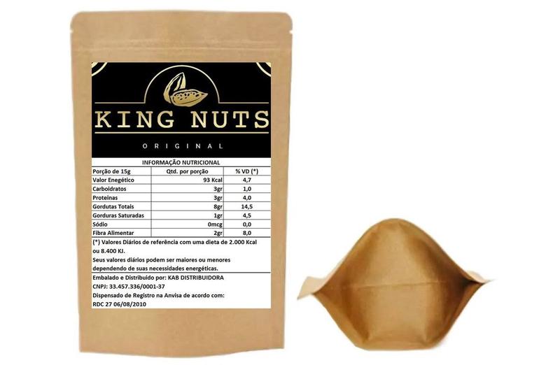 Imagem de Amêndoas Chilena Torrada Sem Sal 1kg King Nuts