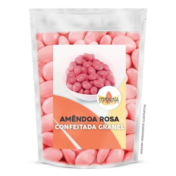 Imagem de Amêndoas Confeitada Rosa Bebe A Granel