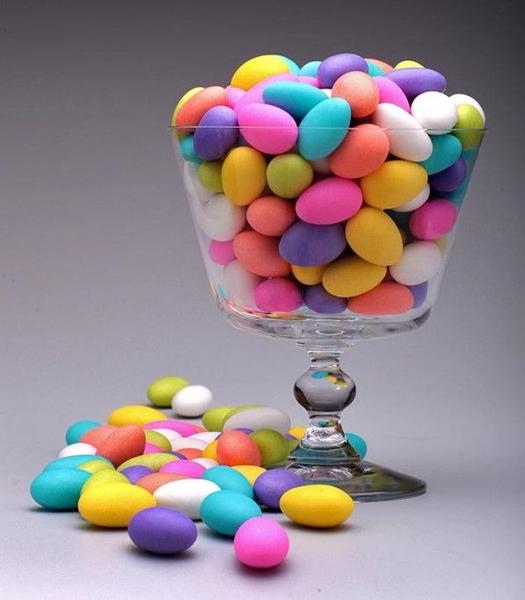 Imagem de Amêndoas  confeitadas e coloridas  -  embalagem com  500g