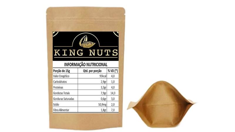 Imagem de Amêndoas Defumadas 1 Kg (king Nuts) Chilenas Safra Nova !