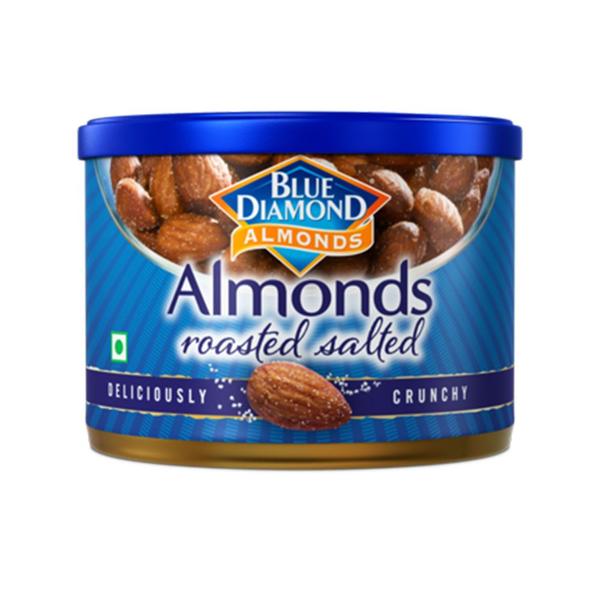 Amêndoas Torradas Salgadas Blue Diamond Almonds 150g Imagem de Amêndoas Torradas Salgadas Blue Diamond Almonds 150g