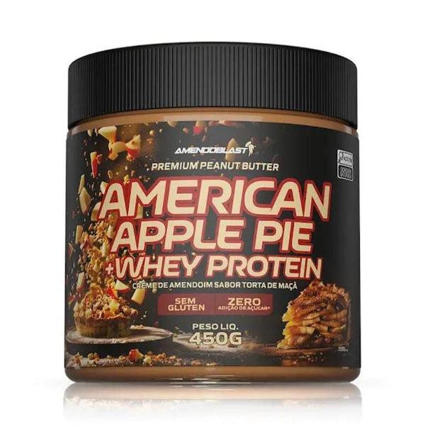 Imagem de Amendoblast American Apple Pie + Whey Protein Creme Amendoim