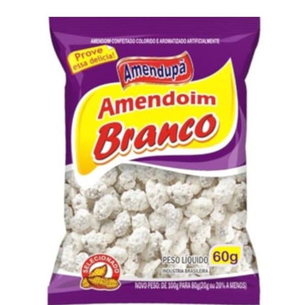 Amendoim Amendupa Branco 60g Imagem de Amendoim Amendupa Branco 60g