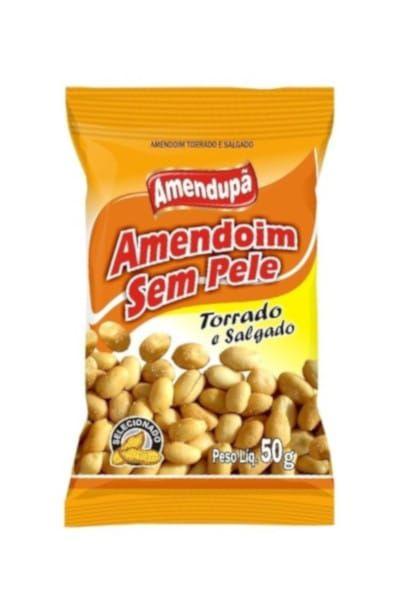 Imagem de Amendoim Amendupa Torrado Sem Pele 50g