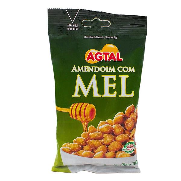Amendoim com Mel Agtal com 100g Imagem de Amendoim com Mel Agtal com 100g