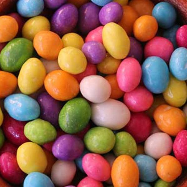 Amendoim Confeitado Colorido 1kg - Rotulo do Bem Imagem de Amendoim Confeitado Colorido 1kg