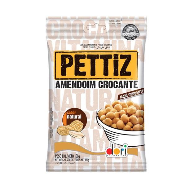 Amendoim Crocante Natural Pettiz 150g Imagem de Amendoim Crocante Natural Pettiz 150g