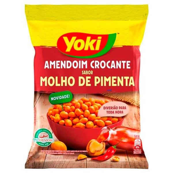 Imagem de Amendoim Crocante Sabor Molho de Pimenta 500g - Yoki