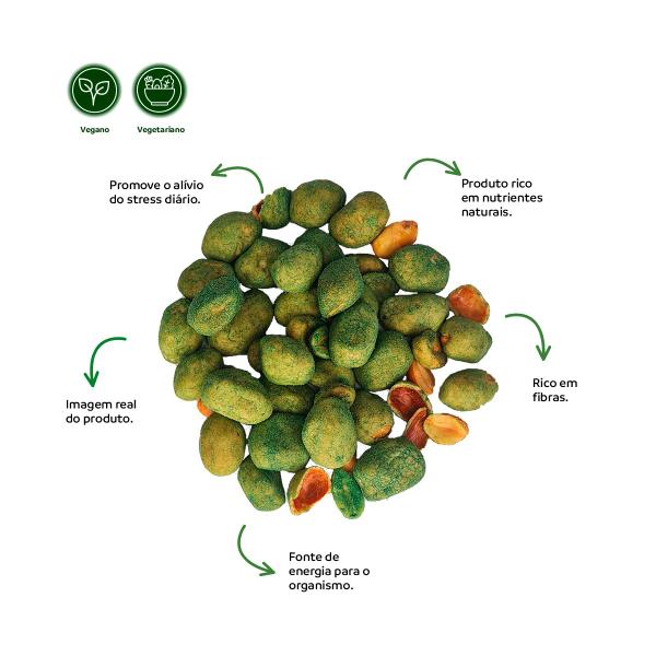 Amendoim Crocante Sabor Salsa e Cebola Qualidade Premium 100g - Grupo Rocha Saúde Imagem de Amendoim Crocante Sabor Salsa e Cebola Qualidade Premium 100g