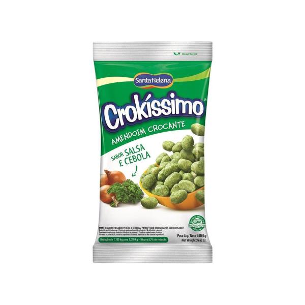 Amendoim Crocante Salsa e Cebola Crokíssimo 1,01kg - Santa Helena Imagem de Amendoim Crocante Salsa e Cebola Crokíssimo 1,01kg - Santa Helena