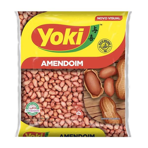 Amendoim Cru Yoki 500g Imagem de Amendoim Cru Yoki 500g